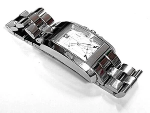 Pre-Owned Baume & Mercier Hampton 65341 SS Bracelet Mens Swiss Wristwatch - Picture 1 of 6