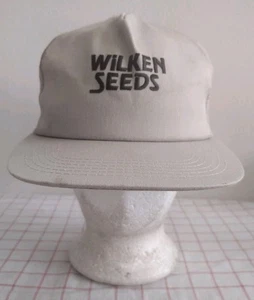 Wilken Seeds Trucker Cap Mütze beige Herren verstellbar bestickt Mesh - Bild 1 von 6