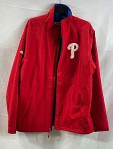 Majestic Men's Red Phillies Windbreaker M - Picture 1 of 7