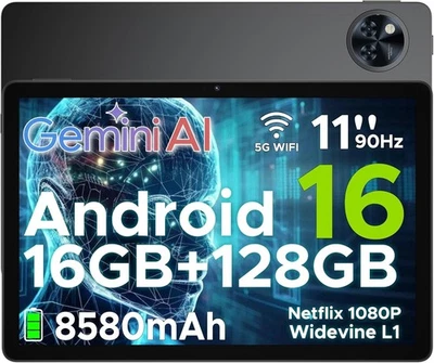 DOOGEE U11 Android 16 Tablet | 11" 2K Display | 16GB+128GB / 2TB Expand | 90Hz | - Image 1 of 4