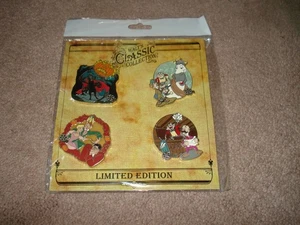Walt's Classic Collection Limited Edition ICHABOD & MR. TOAD Complete Pin Set! - Picture 1 of 4