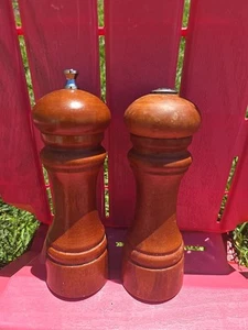 Mr. Dudley 6,5" Zoll Holz Salzstreuer & Pfeffermühle Set - Bild 1 von 4