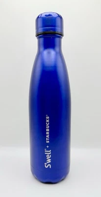 Botella aislante de acero inoxidable azul real S’well+ Starbuck - 17 oz TOTALMENTE NUEVA Foto 1 de 4