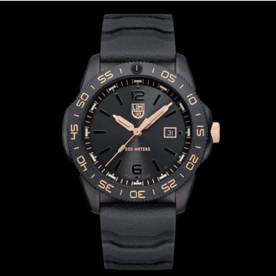 LUMINOX PACIFIC DIVER 3120 SERIES- 3121.BO.GOLD LIMITED EDITION WATCH - Image 1 of 3