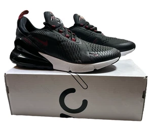 Nike Air Max 270 Anthracite Team rot schwarz weiß DZ4402-001 Herren Größe 10 mit Karton - Bild 1 von 8