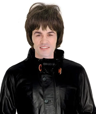 HPO Liam Gallagher Inspired Wig – 90s Britpop Rock Star Fancy Dress for Adults
