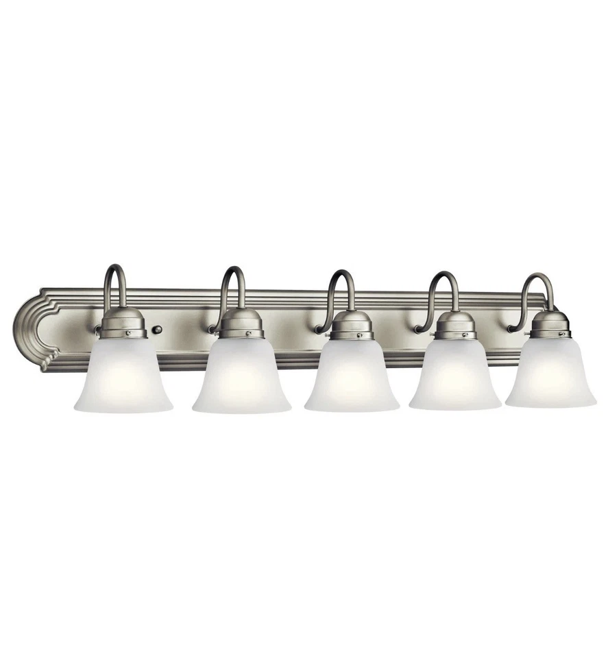 Kichler Lighting 5339NIS Bathroom Light Brushed Nickel