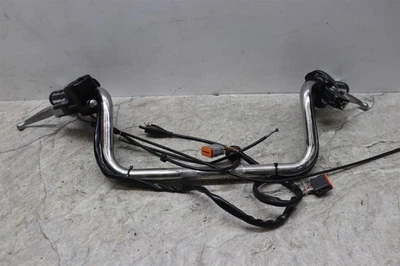 Полный комплект руля 2004 Harley Electra Glide FLHTPI с элементами управления и переключателями - Изображение 1 из 4