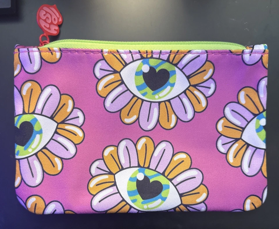 Bolso Ipsy Glam June2025 Maquillaje Cosmético Rosa Bolso con Flores Marca Ipsy ¡NUEVO! Foto 1 de 1