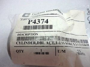Compact Air MPM P4374 doppeltwirkender Zylinder 1-1/16"" Bohrung 1-1/2"" Hub - Bild 1 von 4