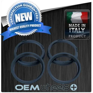 Hub Rings Wheels Centering Hubcentric Ring Plastic 63.4 To 73.1 Set of 4 Centric - Picture 1 of 1