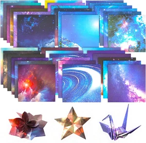 150 Blatt Origami Papier 15x15 CM Faltpapier Quadratisch Papier Bunt, 36 Farben - Bild 1 von 7