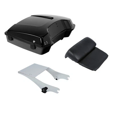 Estante de montaje del respaldo del maletero Razor apto para Harley Road King Glide 1997-2008 Foto 1 de 4