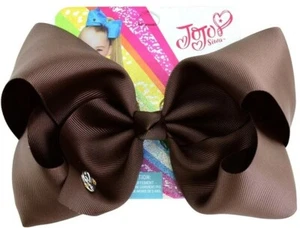 Jojo Pure Color Large 8" Bows  - Picture 1 of 31