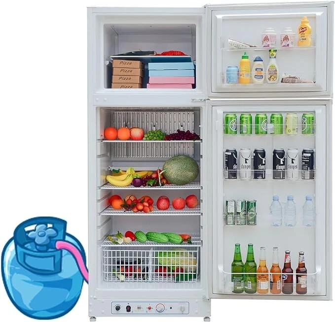 Smad 275L Absorción Nevera Congelador Propano 240v Caravana Ocio RV Autocaravana