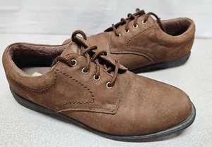 Oak Harbor Daryl2 Herren Größe 11 Schuhe Wildleder Leder Braun Schnürschuhe Oxford-Schuhe Freizeit - Bild 1 von 10