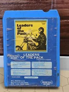 Leaders Of The Pack (8-Track 1974 Brookville Records 8500-8001) 1 of 2 Tape Set - Imagen 1 de 6