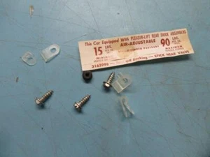 NOS Mopar 5544992 Chrysler 1972 Plastic Clips 3419101 SUB PKG - Bild 1 von 5