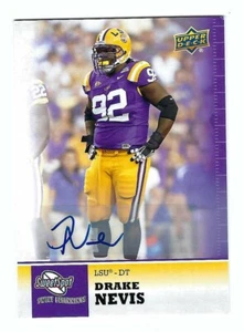 2011 Upper Deck Drake Nevis RC AUTO Indianapolis Colts Louisiana LSU - Picture 1 of 2