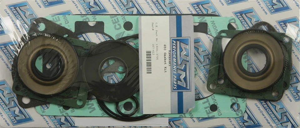 WSM Complete Gasket & Seal Kit Kawasaki 650 SC SX TS X2 007-612 - Image 1 of 1