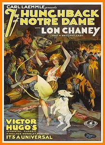 Der Glöckner von Notre Dame Filmplakat 20er Jahre A1 A2 A3 - Bild 1 von 1