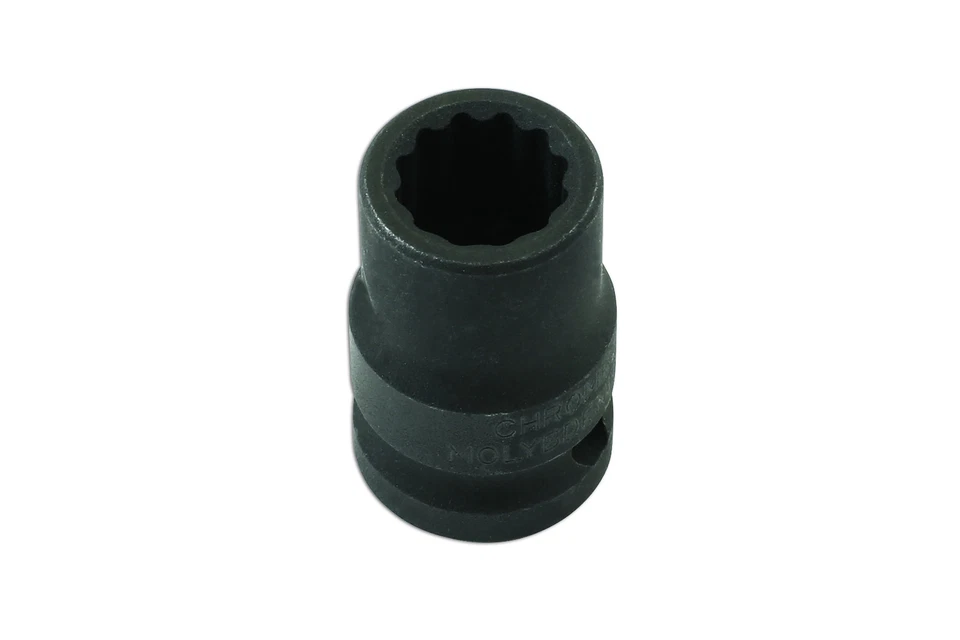 Impact Socket Bi Hex 13mm 1/2"d Laser 7414
