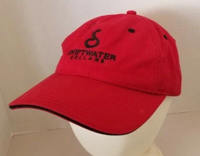Cutter & Buck Red Cap / Hat W Swiftwater Cellars (Elum, WA) - Image 1 of 4