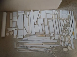 Plastic upvc Off Cuts bundle lot DIY Crafts Art Modelling - Picture 1 of 2