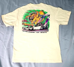 Vintage 1992 Tom McEwen The Mongoose NHRA T-Shirt Herren Gr. L 42-44 Made in USA - Bild 1 von 11