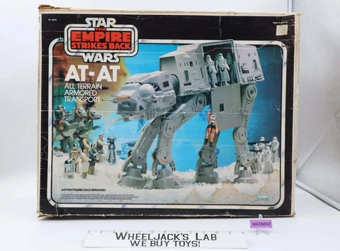 At-At Imperial Walker Star Wars ESB 1981 Kenner Action Figure Vehicle Cover