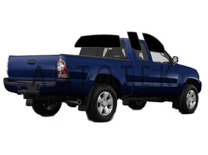 PreCut Window Film Any Tint Shade % VLT For Toyota Tacoma Access Cab 2005-2015 - Picture 1 of 11