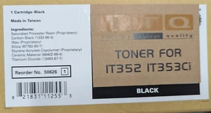 Toner noir ITQ pour IT352 et IT353Ci - Photo 1/1