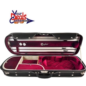 Gagliano Oblong  Humisheld Violin Case 4/4 Oblong Case Red 2025 Special - Picture 1 of 7