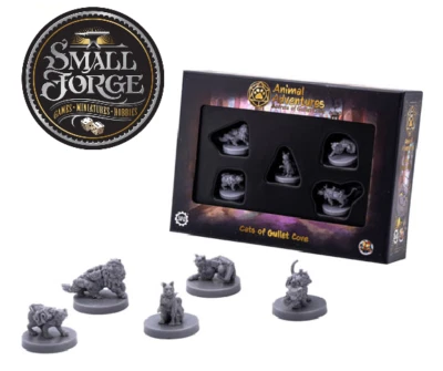 Animal Adventutres RPG. Cats of Gullet Cove SFAAGC-003. Steam Forge Games. NEW - Image 1 of 4