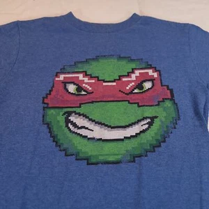 Teenage Mutatn Ninja Turtles Graphic Short Sleeve Shirt Youth Boys Size XS Blue - Picture 1 of 9