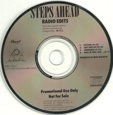 Steps Ahead - N.Y.C. (CD, Promo) (Near Mint (NM or M-)) - 431693613 - Bild 1 von 2