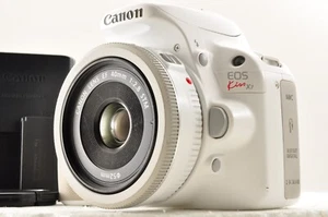 Canon EOS Kiss X7 /Rebel SL1 /100D Camera White /40mm F2.8 *Exc+5 SC66260* #3546 - Picture 1 of 24