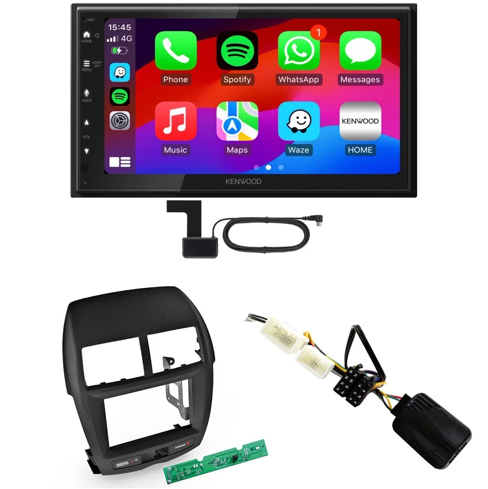 Kenwood DMX6523DABS Doppel-DIN MP3-Autoradio Touchscreen Bluetooth DAB USB