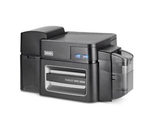 FARGO DTC1500 Single Side Photo ID Card Printer System Replaces Fargo DTC1250e