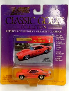Johnny Lightning Classic Gold 1969 Chevy Camaro Pro Stock Orange Die Cast - Picture 1 of 3
