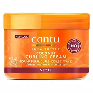 Cantu Coconut Curling Cream with Shea Butter for Natural Hair, 12 oz (Packaging - Picture 1 of 12