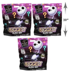 Disney The Nightmare Before Christmas 3x Big Blind Bag Neon Edition, 8 Surprises - Picture 1 of 4