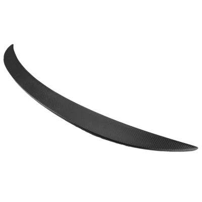 Matte Black Carbon Fiber Rear Trunk Spoiler For 16-18 Mercedes Benz W213 E-Class - Image 1 of 4