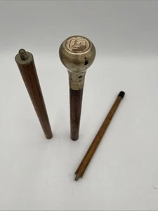 Vintage John Deere 3 Piece Walking Stick Cane - Picture 1 of 18