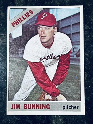1966 Topps - Jim Bunning #435 Philadelphia Phillies EX FOMO Foto 1 de 2