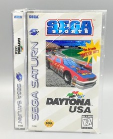 Daytona USA (Sega Saturn, 1995) Includes Reg Card 1st Print 24hr Ship 🇨🇦
