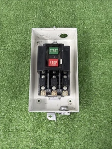 ALLEN BRADLEY 609-BOW /H AC MANUAL CONTROLLER SIZE 1 3PH 609-BOW Missing Front - Picture 1 of 11