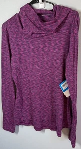 Neu mit Etikett Columbia Damen-Hoodie mit Außenriemen Large lila leichte Freizeit Activewear - Bild 1 von 11