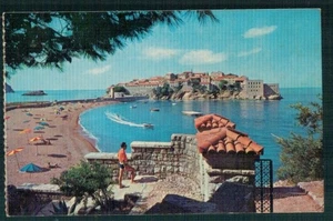 Biglietto di Ingresso Vintage Souvenir of Sveti Stefan-Anni 70 - Foto 1 di 2