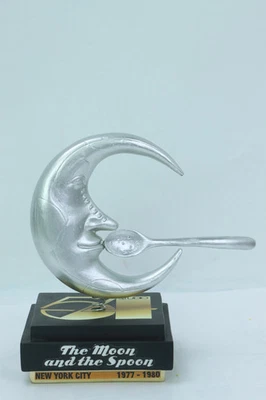 Studio 54 The Moon and The Spoon 3D Figure  6"x6"x6" L.E. 288 Ships by 11-15-25 - Image 1 of 4
